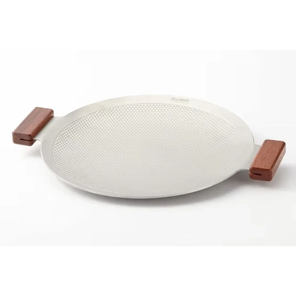 BELL ROCK Whole-Clad Tri-Ply Stainless Steel Circle Griddle Pan 11.8‎ Inch NIB